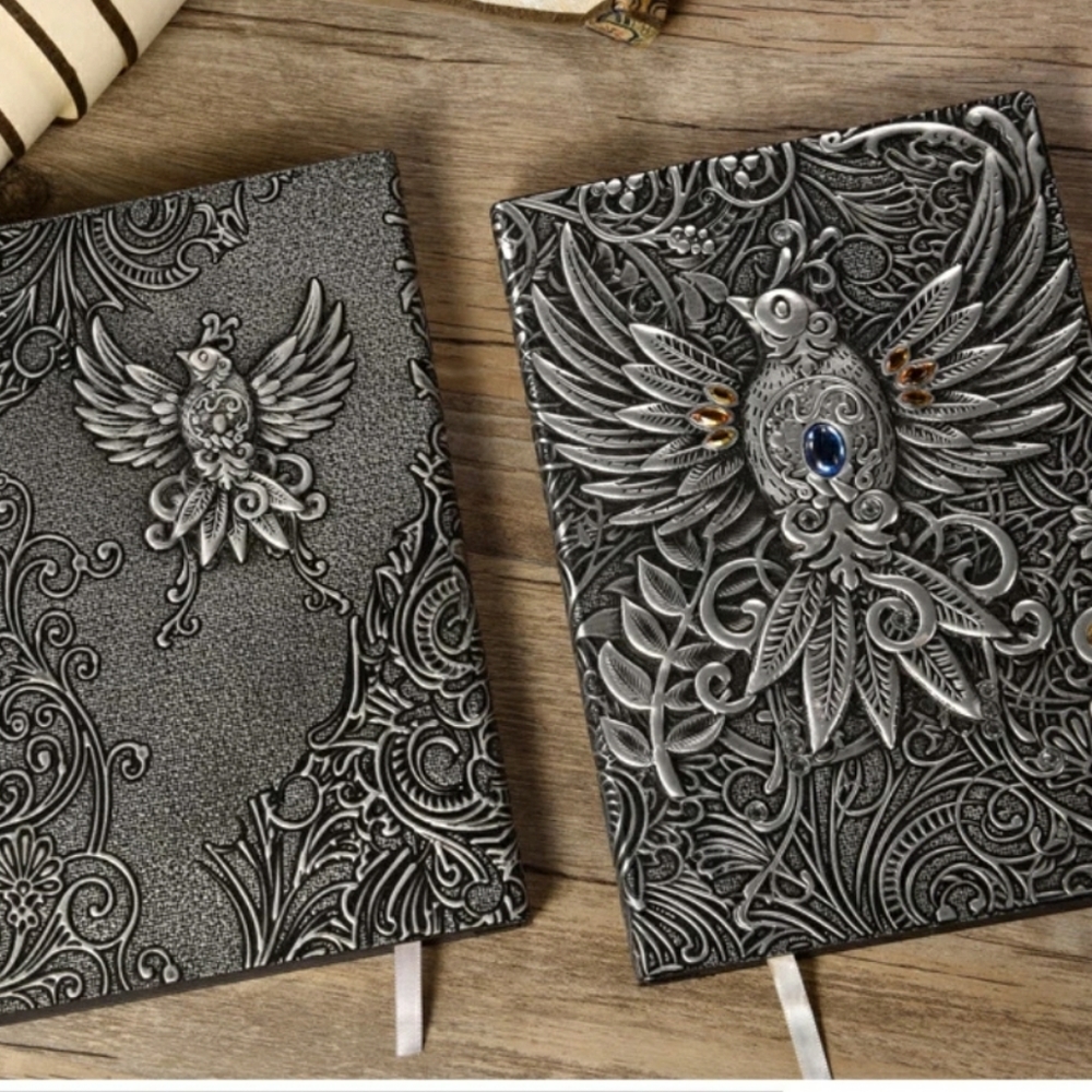 5⭐ Rated.🧡 Embossed Phoenix Journal - Picture 10 of 16